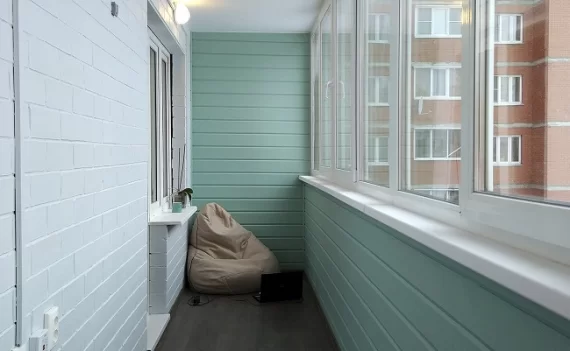 Внутренняя отделка балконов и лоджий