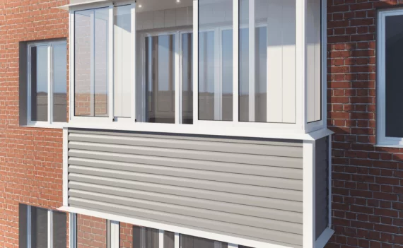 Отделка и ремонт балконов