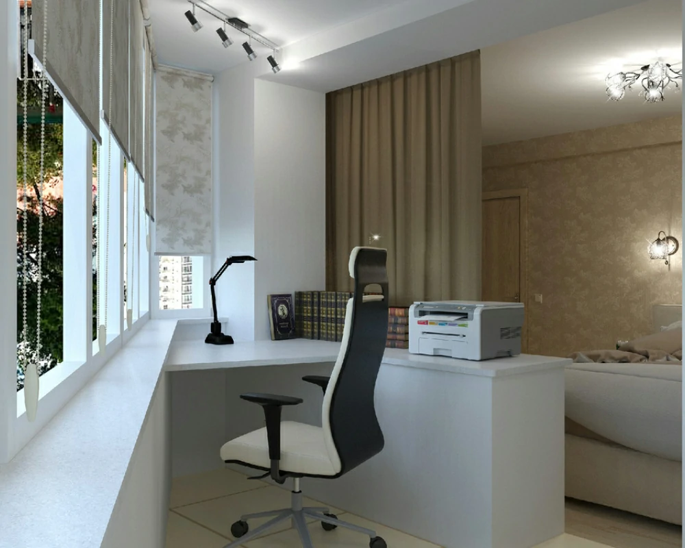 Объединение балкона с комнатой